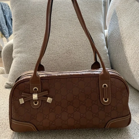 Gucci Princy Brown Shoulder Bag - Picture 10 of 11